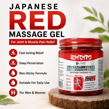 Japanese Massage Gel For Joint & Muscle Pain Relief - Buy 1 Get 1 Free (Pack of 2)