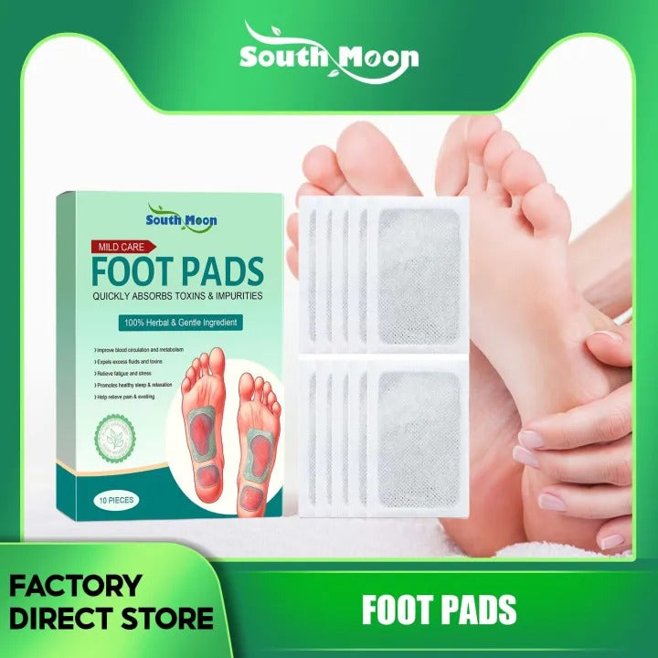 100% Herbal &amp; Gentle Ingredient Detox Foot Pads (Pack of 2) 20 Patches